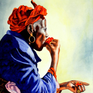 Painting for WaterMedia 2024, A national juried show hosted by Montana Watercolor Society at Dana Gallery