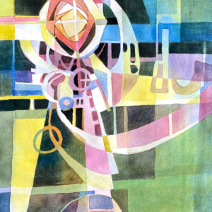 Painting for WaterMedia 2024, A national juried show hosted by Montana Watercolor Society at Dana Gallery