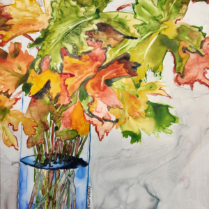 Painting for WaterMedia 2024, A national juried show hosted by Montana Watercolor Society at Dana Gallery