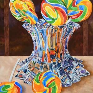 Painting for WaterMedia 2024, A national juried show hosted by Montana Watercolor Society at Dana Gallery