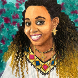 Painting for WaterMedia 2024, A national juried show hosted by Montana Watercolor Society at Dana Gallery