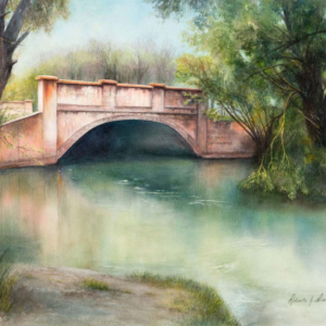 Painting for WaterMedia 2024, A national juried show hosted by Montana Watercolor Society at Dana Gallery