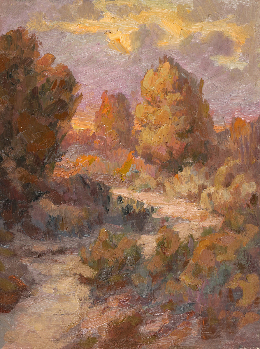 Final Push Painting by Ryan Shuman, Dana Gallery Artist
