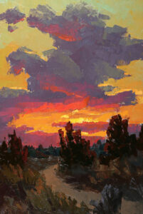 Painting by Ryan Shuman, Dana Gallery Artist