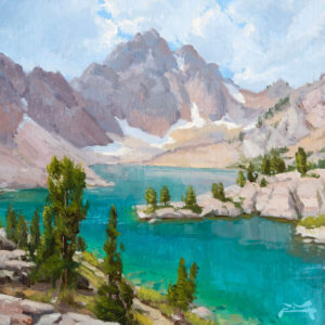 Painting by Robbie Moore, Dana Gallery Artist