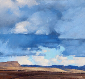 Painting by Robbie Moore, Dana Gallery Artist