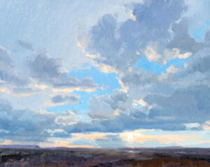 Painting by Robbie Moore, Dana Gallery Artist