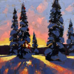 David Mensing Artist Painting Dana Gallery