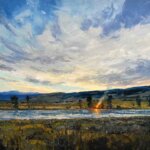 Caleb Meyer Artist Painting Dana Gallery