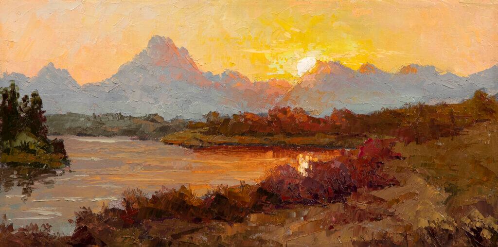 Ryan Shuman Artist Painting Dana Gallery