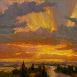 Ryan Shuman Artist Painting Dana Gallery