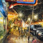 Caleb Meyer Artist Painting Dana Gallery