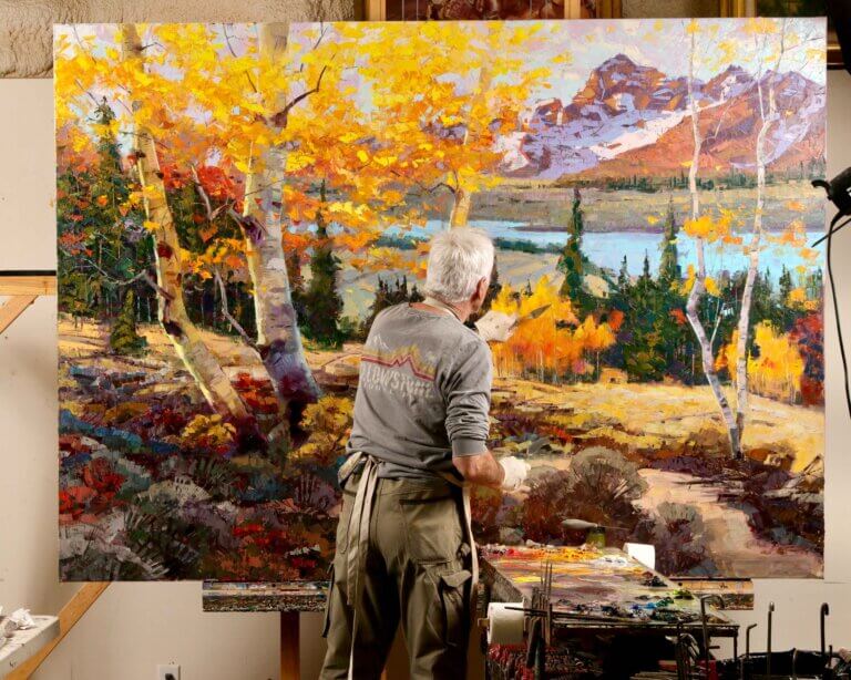 Robert Moore Artist Painting Dana Gallery