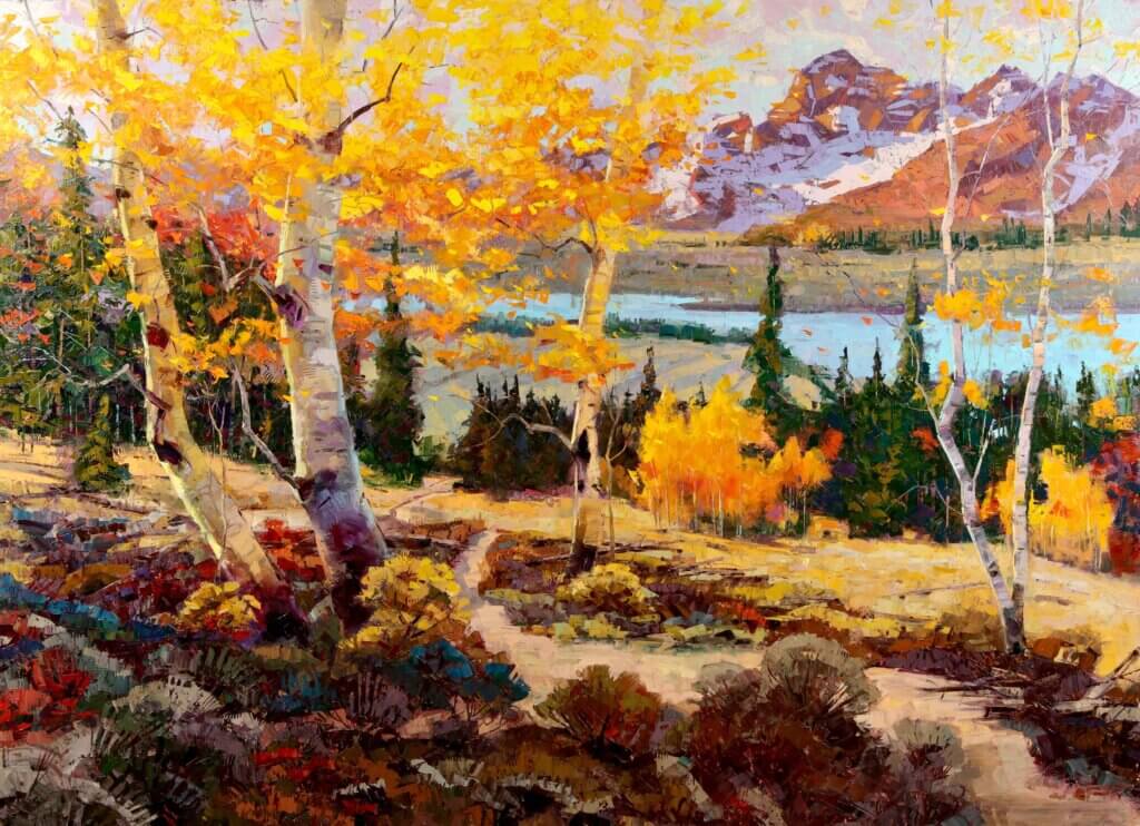Robert Moore Artist Painting Dana Gallery