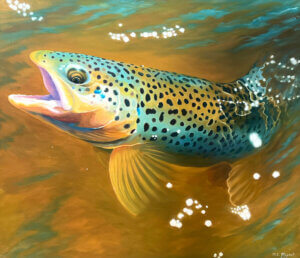 Painting by Michael Maydak at Dana Gallery