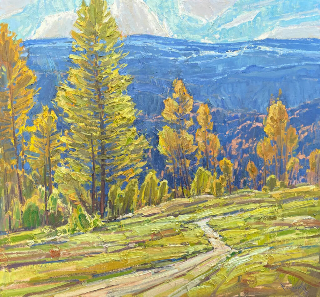 Painting by Anton Pavlenko at Dana Gallery