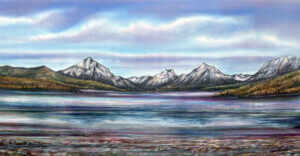 Painting by Dawn Sievers at Dana Gallery