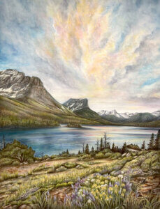 Painting by Dawn Sievers Artist at Dana Gallery