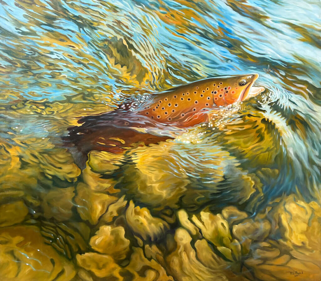 Painting by Michael Maydak at Dana Gallery