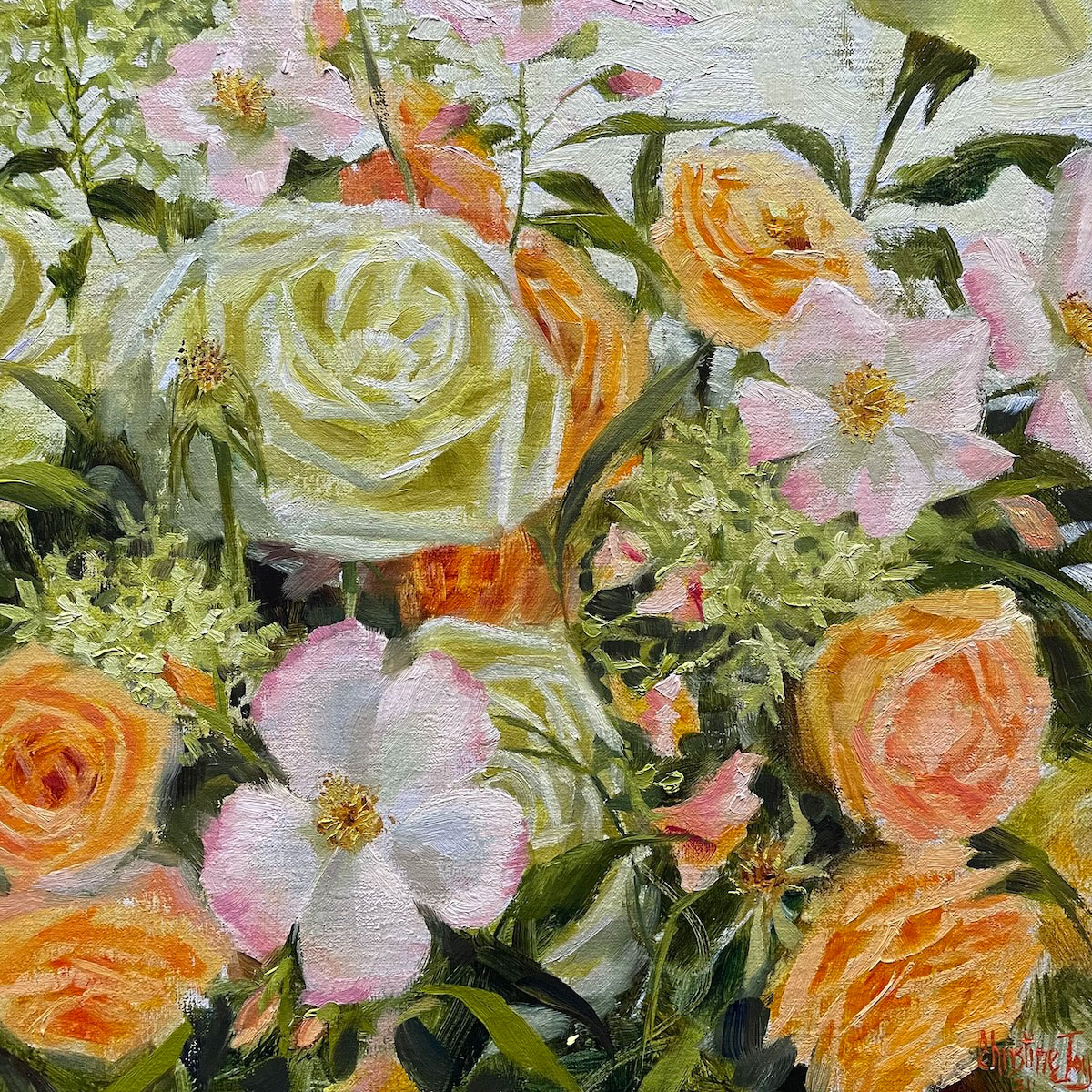 Painting by Christine Joy, Dana Gallery Artist