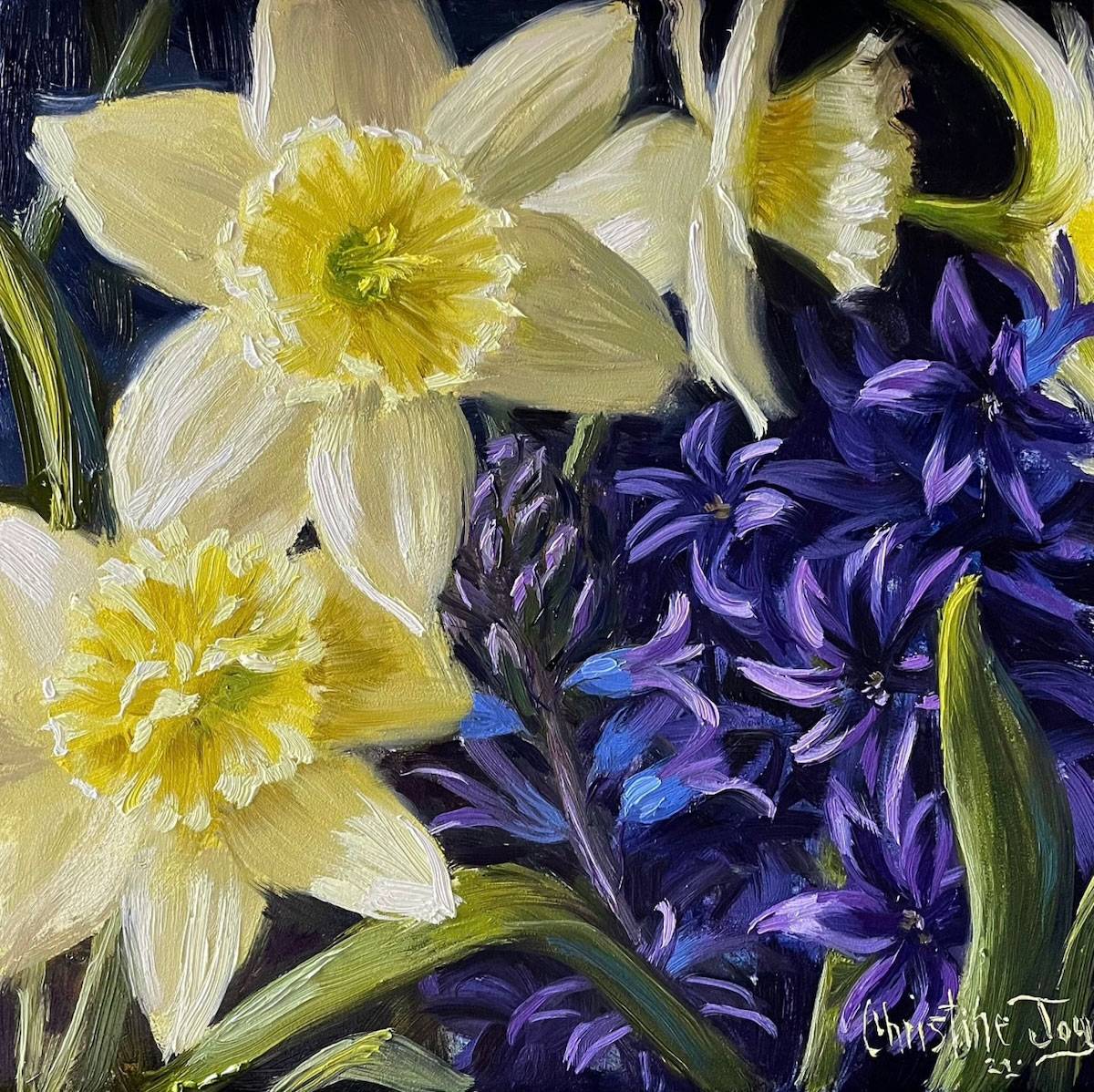 Painting by Christine Joy, Dana Gallery Artist
