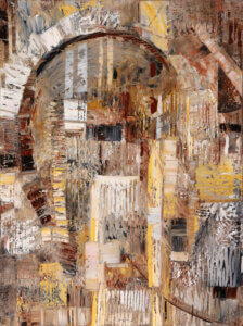 Abstract Painting by Robert Moore, Dana Gallery Artist