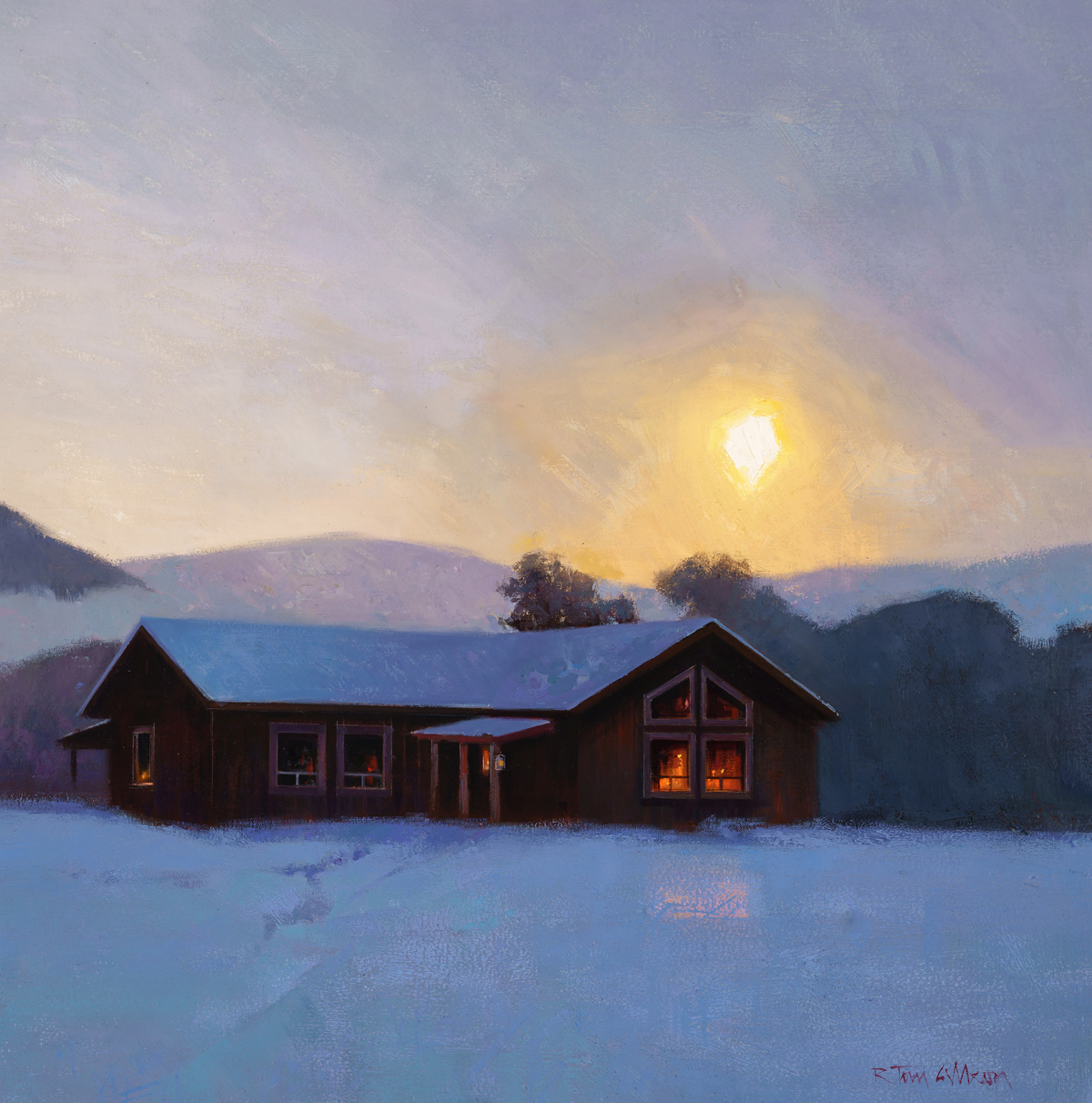 Oil Painting by Tom Gilleon, Exhibiting at Dana Gallery June 2025