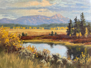 Painting by Christine Joy, Dana Gallery Artist