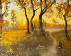 Painting by Christine Joy, Dana Gallery Artist