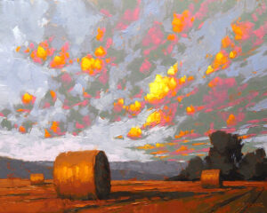 Painting by David Mensing, Dana Gallery Artist