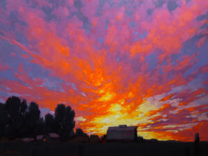 Painting by David Mensing, Dana Gallery Artist