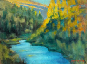 Painting by Deborah Harrington, Dana Gallery Artist