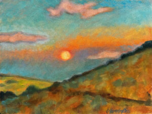 Painting by Deborah Harrington, Dana Gallery Artist