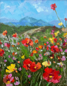 Plein Air Painting by Garth Williams, Dana Gallery Artist