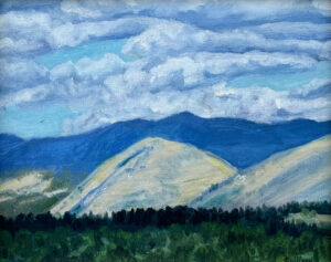 Plein Air Painting by Janet Sullivan, Dana Gallery Artist