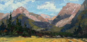 Plein Air Painting by Robert Moore, Dana Gallery Artist