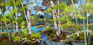 Plein Air Painting by Robert Moore, Dana Gallery Artist