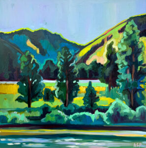 Plein Air Painting by Abby Pittman, Dana Gallery Artist