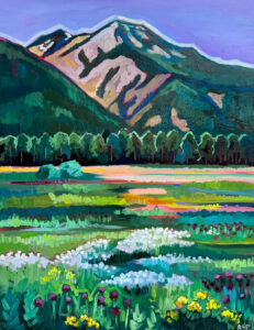 Plein Air Painting by Abby Pittman, Dana Gallery Artist