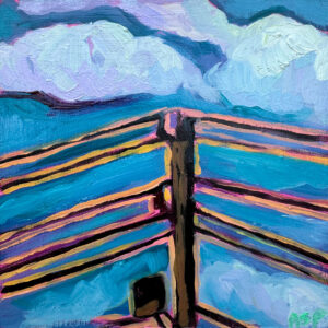 Plein Air Painting by Abby Pittman, Dana Gallery Artist