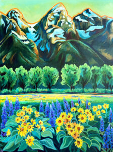 Painting by Abby Pittman, Dana Gallery Artist