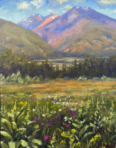 Plein Air Painting by Christine Joy, Dana Gallery Artist