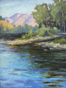 Plein Air Painting by Christine Joy, Dana Gallery Artist