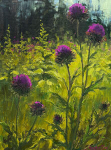 Plein Air Painting by Christine Joy, Dana Gallery Artist