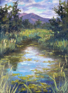 Plein Air Painting by Christine Joy, Dana Gallery Artist