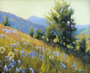 Plein Air Painting by Christine Joy, Dana Gallery Artist