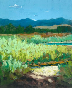 Plein Air Pastel by Clay Pape, Dana Gallery Artist