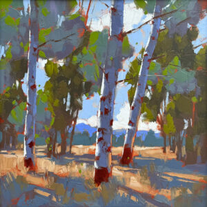 Plein Air Painting by David Mensing, Dana Gallery Artist