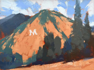 Plein Air Painting by David Mensing, Dana Gallery Artist