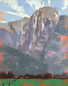 Plein Air Painting by David Mensing, Dana Gallery Artist